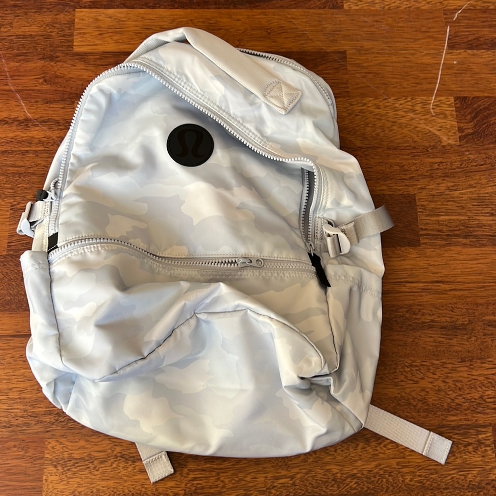 Lululemon Baby Blue Army Backpack